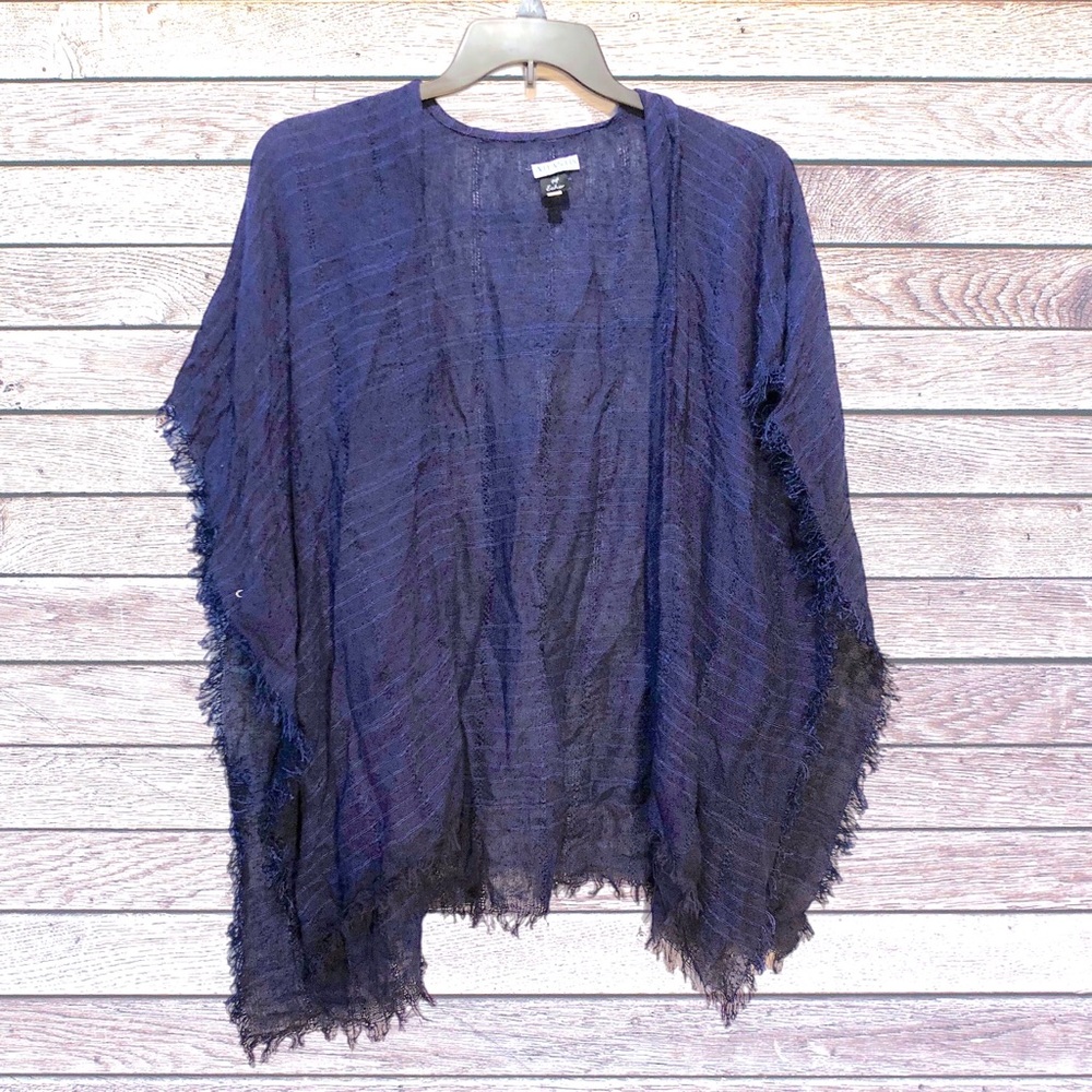 Echo Atlantis Beach Cover Up Dark Blue Onesize